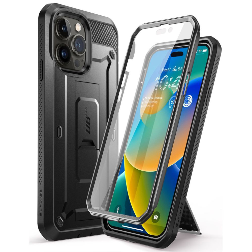 Supcase Unicorn Beetle Pro ochranný obal na - iPhone 14 pro - čierny KF2310713