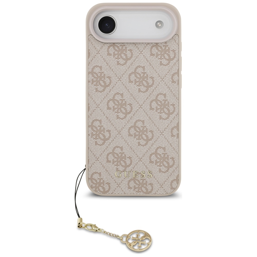 Guess – Hardcase 4G Charm Cradle MagSafe obal na iPhone 17 Air – ružový