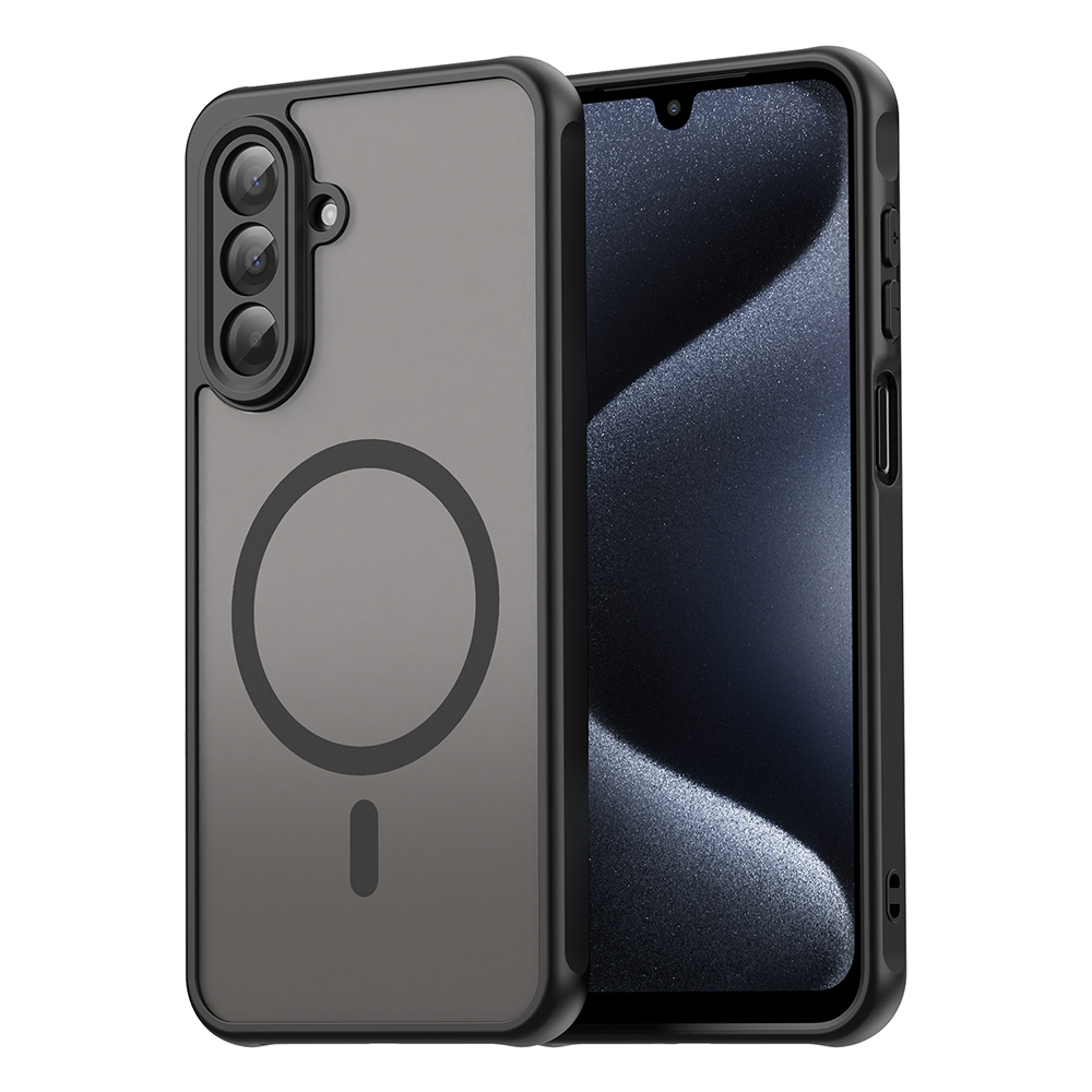 Techsuit – HaloFrost II MagSafe kryt na Samsung Galaxy A17 5G / A17 4G – čierny