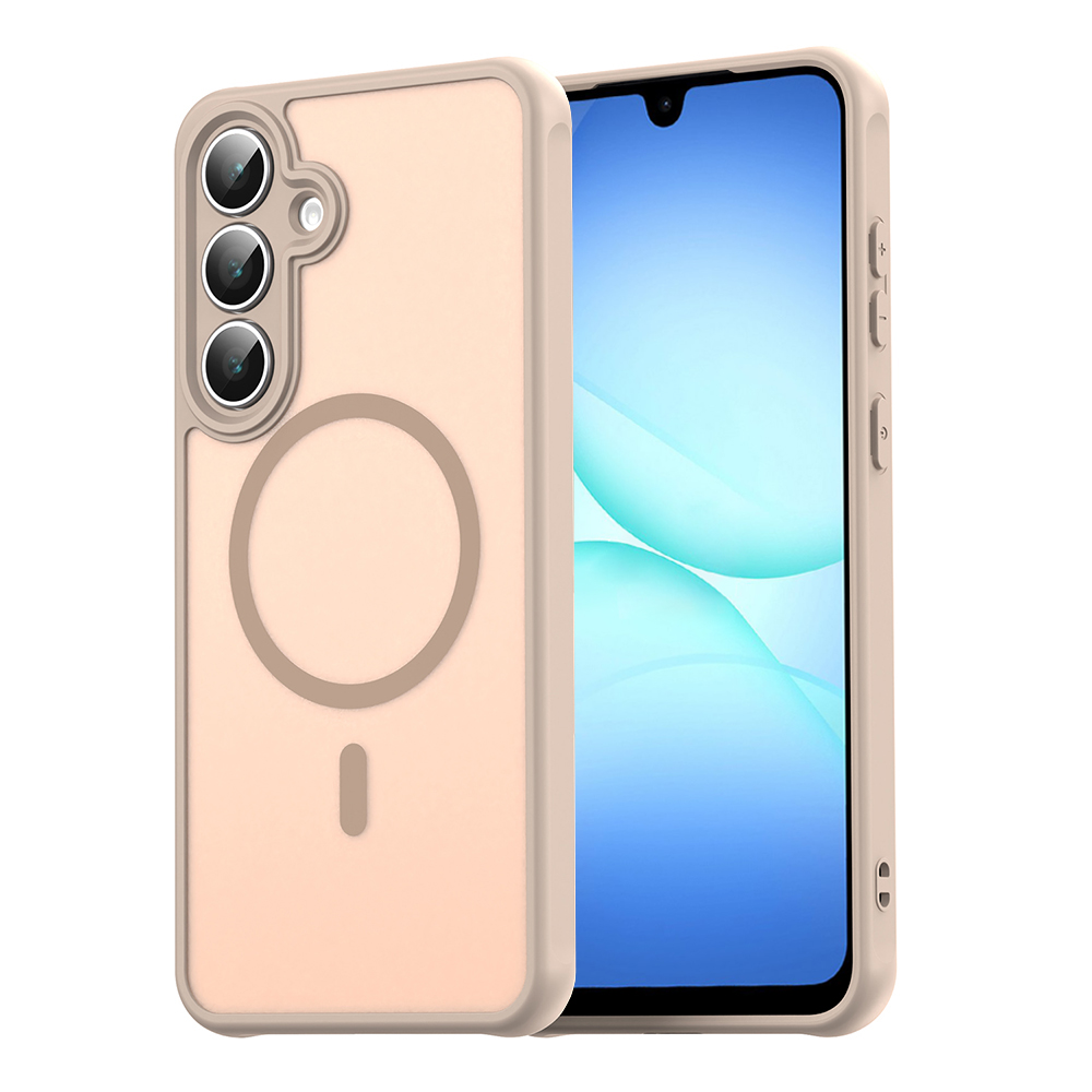 Techsuit – HaloFrost II MagSafe kryt na Samsung Galaxy A17 5G / A17 4G – zlatý