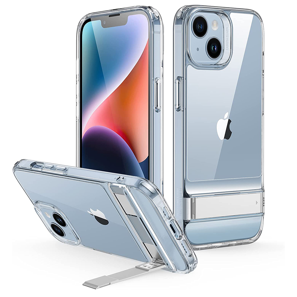 ESR Air Shield Boost Kickstand kryt na - iPhone 14 Plus - transparentná KF2312242