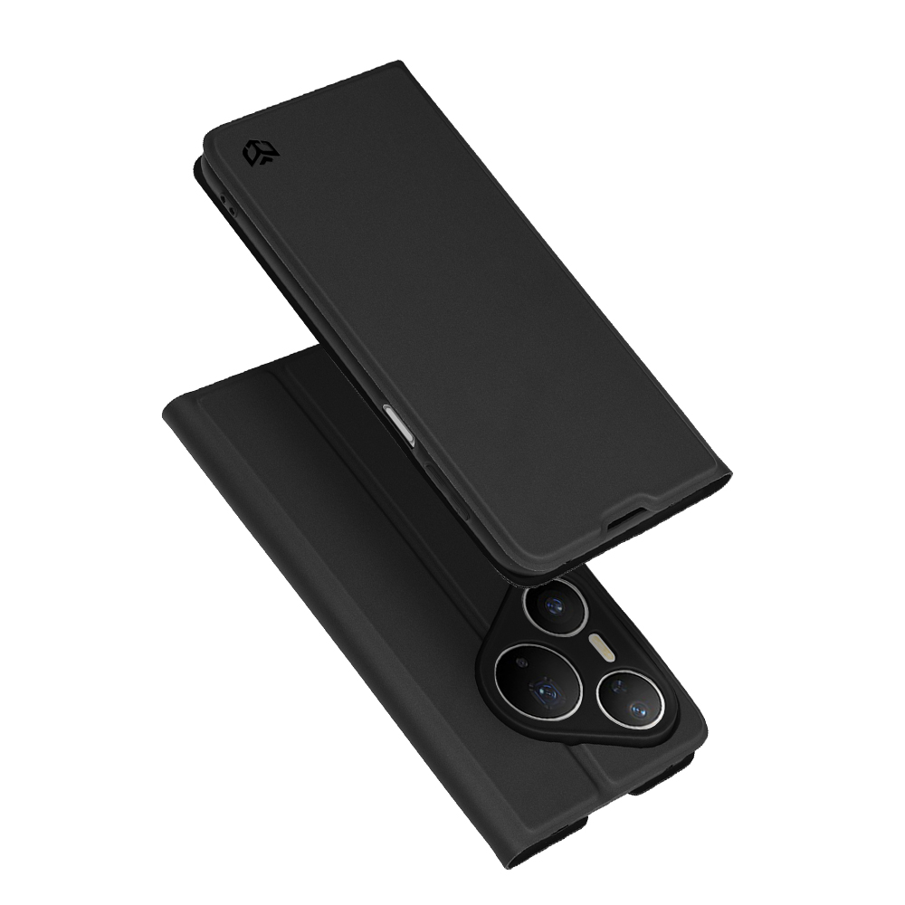 Techsuit – Magskin Book knižkové puzdro na Huawei Pura 80 Pro – čierne