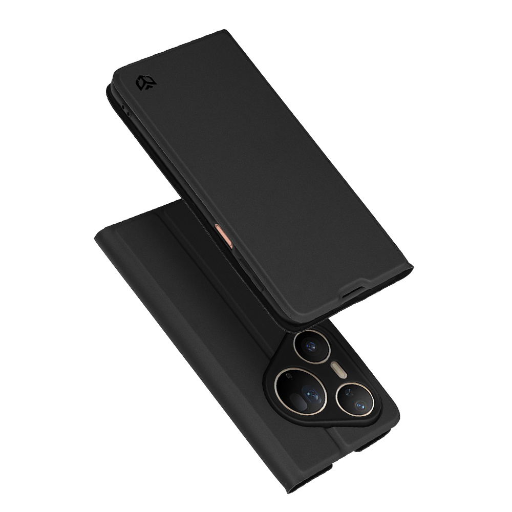 Techsuit – Magskin Book knižkové puzdro na Huawei Pura 80 Ultra – čierne