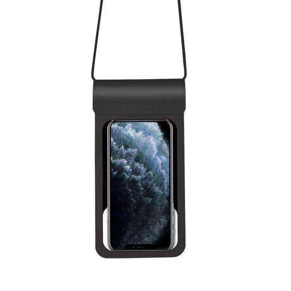 Techsuit Vodotesné puzdro (TWC1) - pre telefóny s max. 6.8", IPX8, 30 m - čierny KF2313577