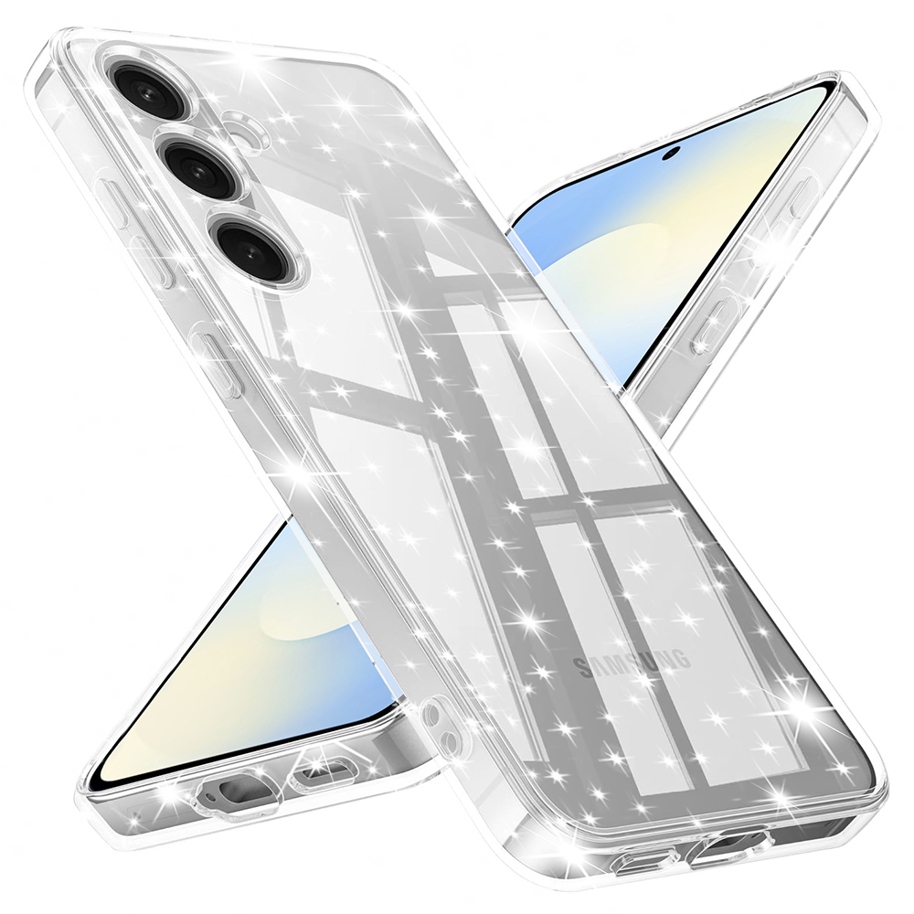 Techsuit - SparkleSkin Series - Samsung Galaxy S25 FE - Clear