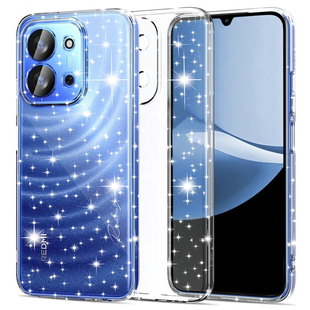 Techsuit - SparkleSkin Series - Xiaomi Redmi 15C 4G / Redmi 15C 5G - Clear