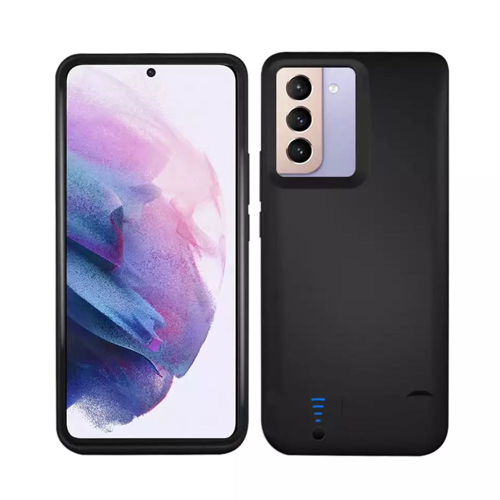 Techsuit Puzdro s batériou Power pro - Samsung Galaxy S22 Plus - 5000 mAh - čierne KF2310393
