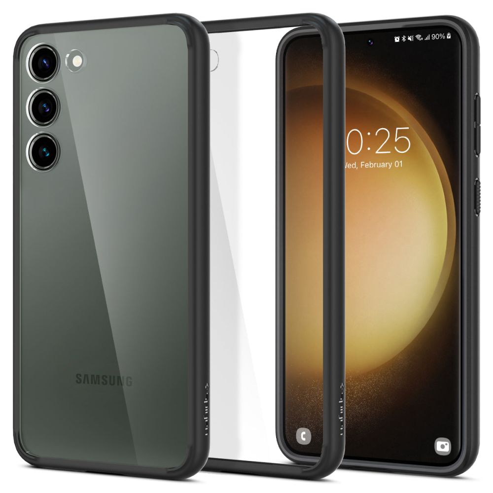 Spigen Ultra Hybrid ochranný obal na - Samsung Galaxy S23 - matná čierna KF2312030