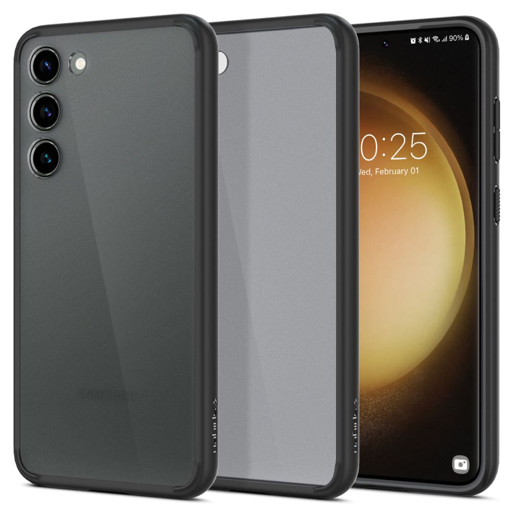 Spigen Ultra Hybrid ochranný obal na - Samsung Galaxy S23 - Frost čierna KF2312031