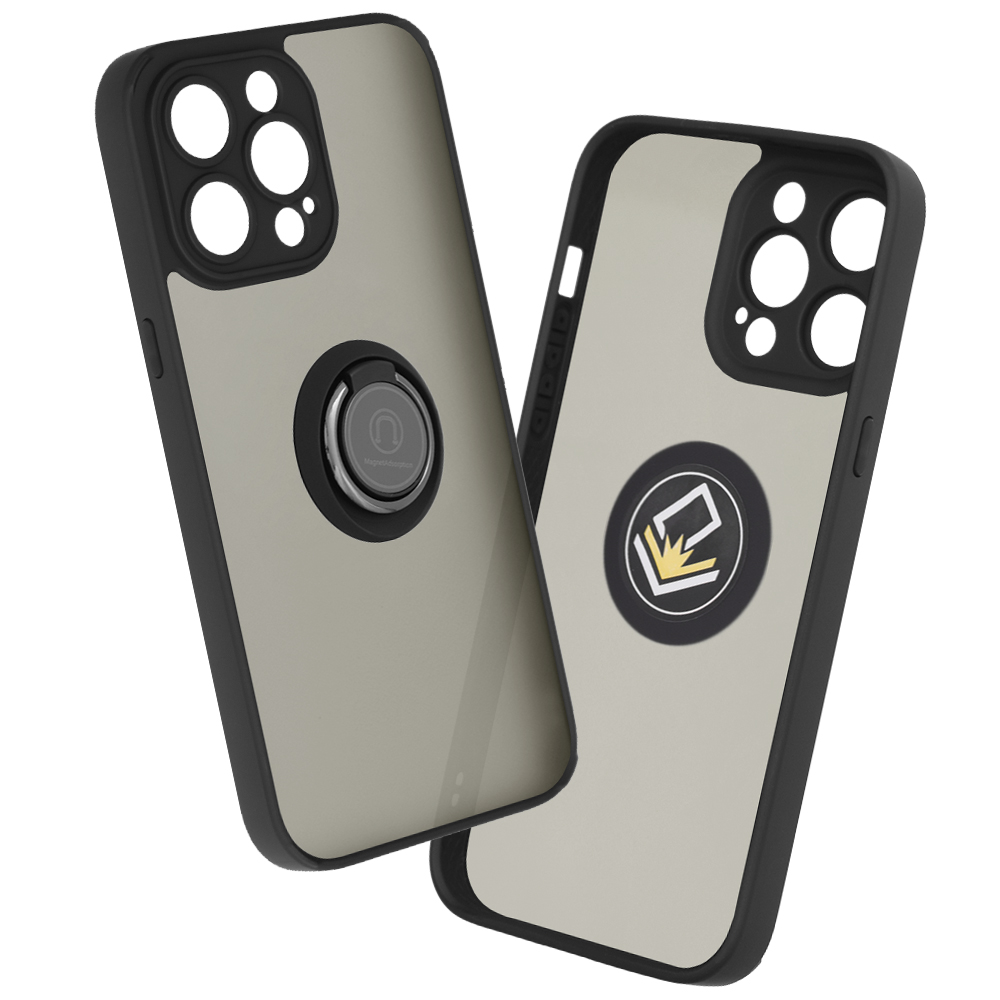 Techsuit Glinth (bulk) ochranný obal na - iPhone 14 pro Max - čierny KF2310691