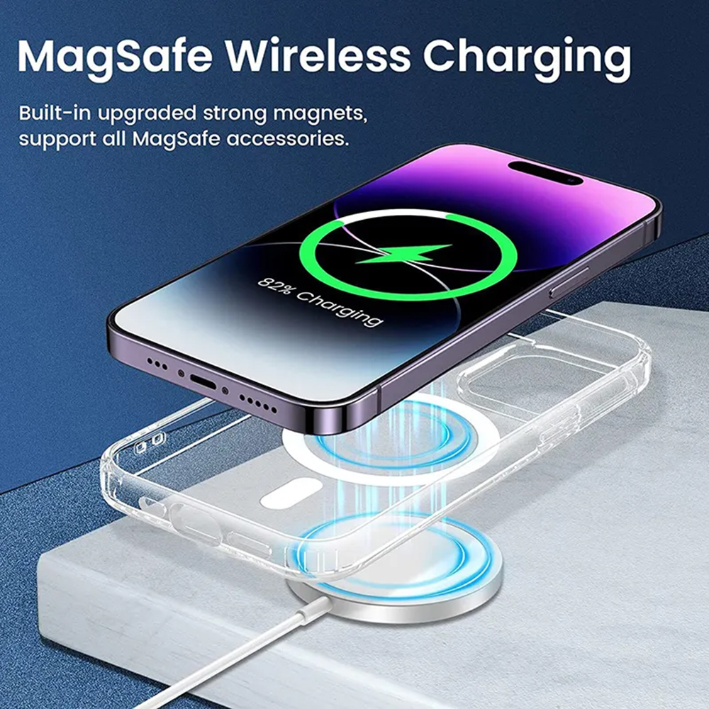 Techsuit MagSafe PRO obal na - iPhone 13 pro - čierny