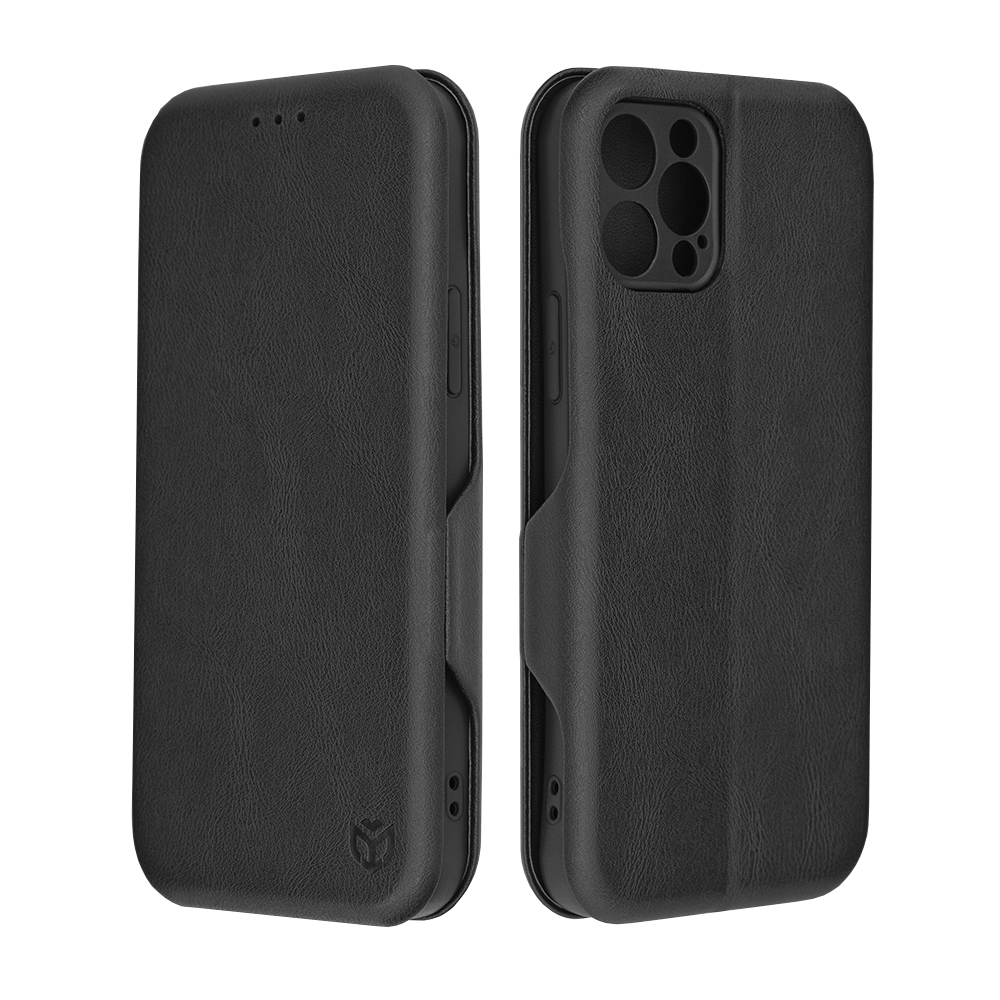 Techsuit Safe Wallet Plus otvárací obal na - iPhone 12 pro - čierna KF2313188