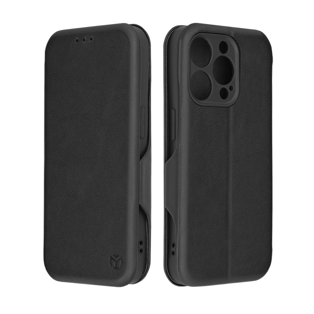 Techsuit Safe Wallet Plus otvárací obal na - iPhone 14 pro - čierna KF2313197