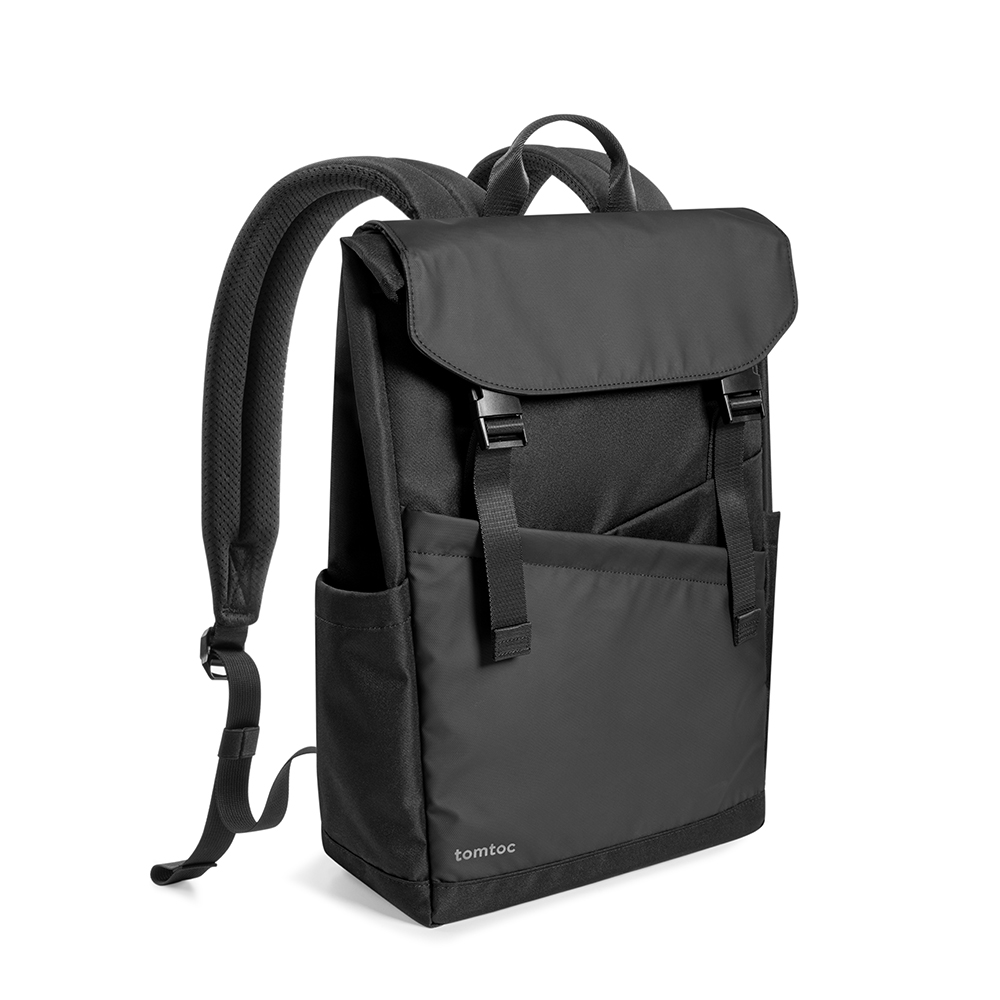 TomToc batoh Slash-A64 Flip Laptop Backpack 18L - Black