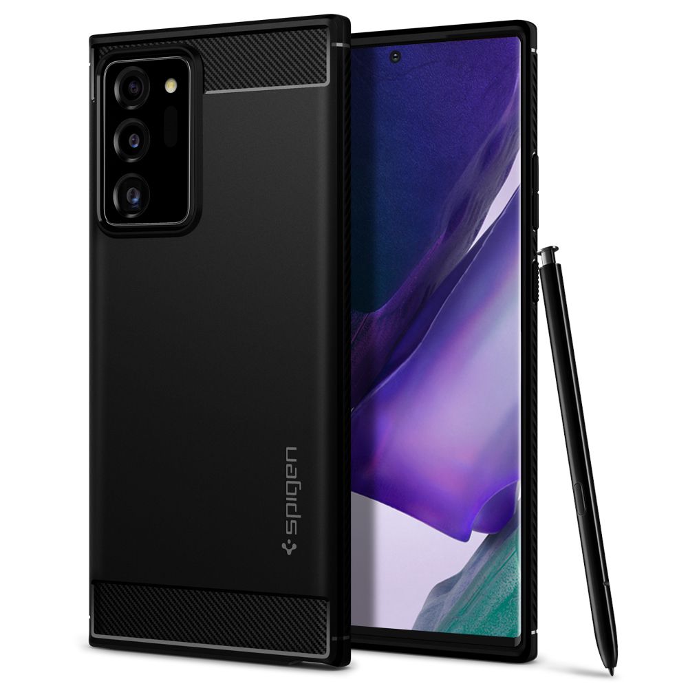 Spigen Rugged Armor kryt na - Samsung Galaxy Note 20 Ultra / Note 20 Ultra 5G - čierna KF237897