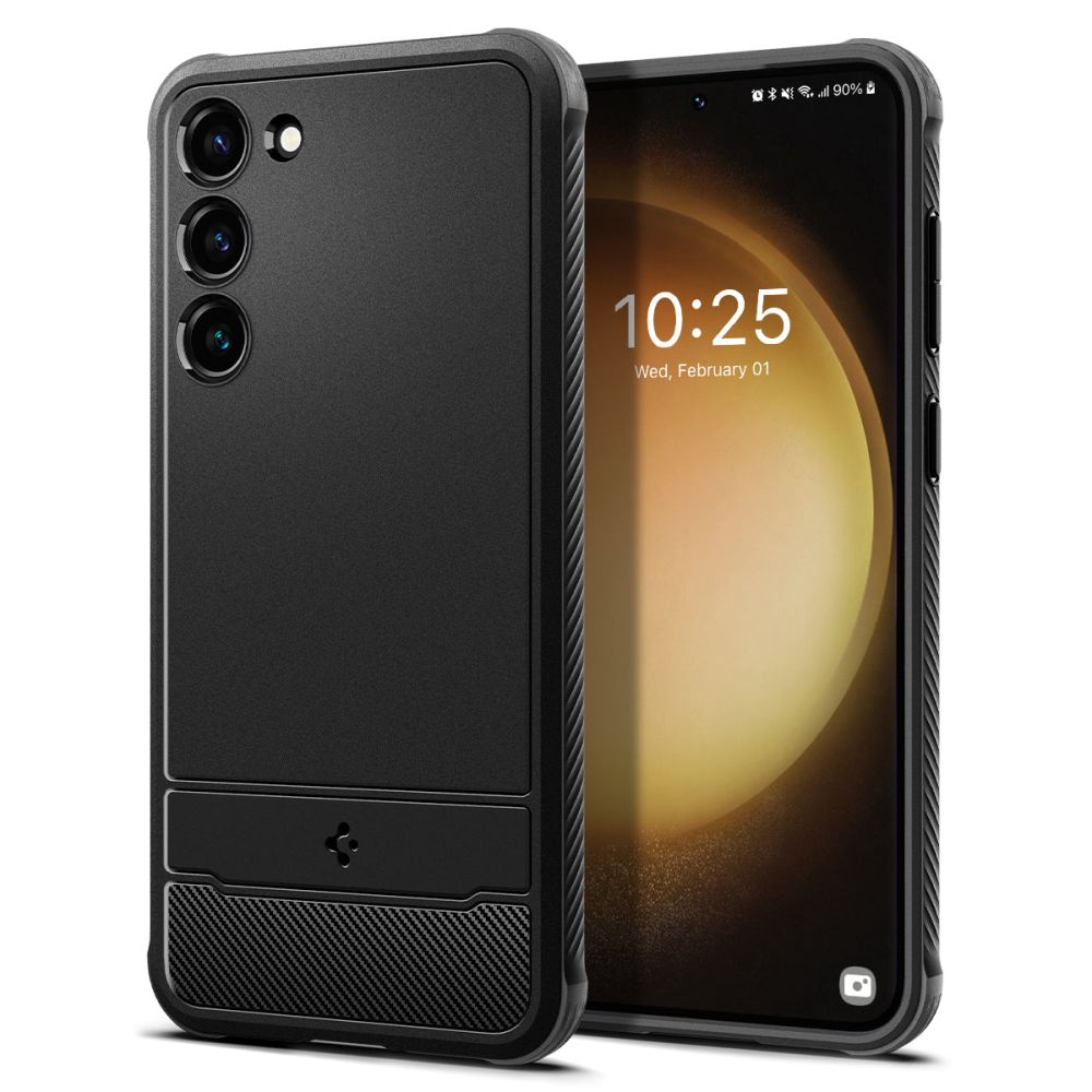 Spigen Rugged Armor kryt na - Samsung Galaxy S23 - čierna KF2312013
