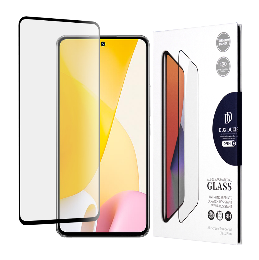 Dux Ducis Temperované Sklo - Xiaomi 12 Lite - Čierne KF2311442