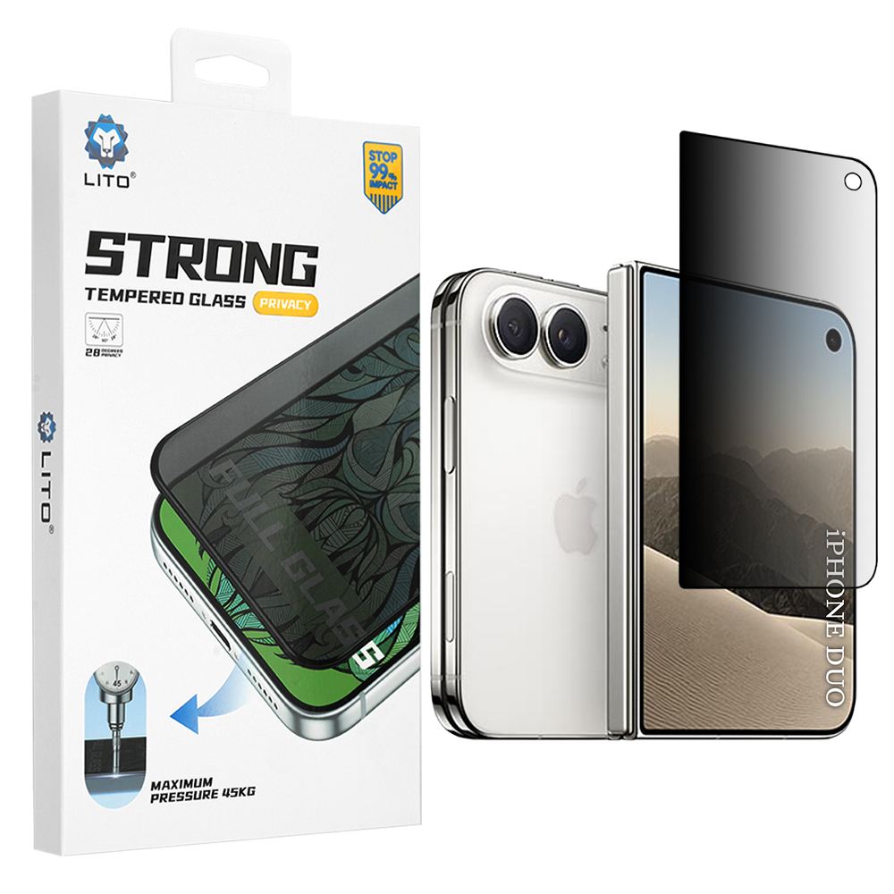 Lito - D+ Max Strong Privacy - iPhone Duo - Black