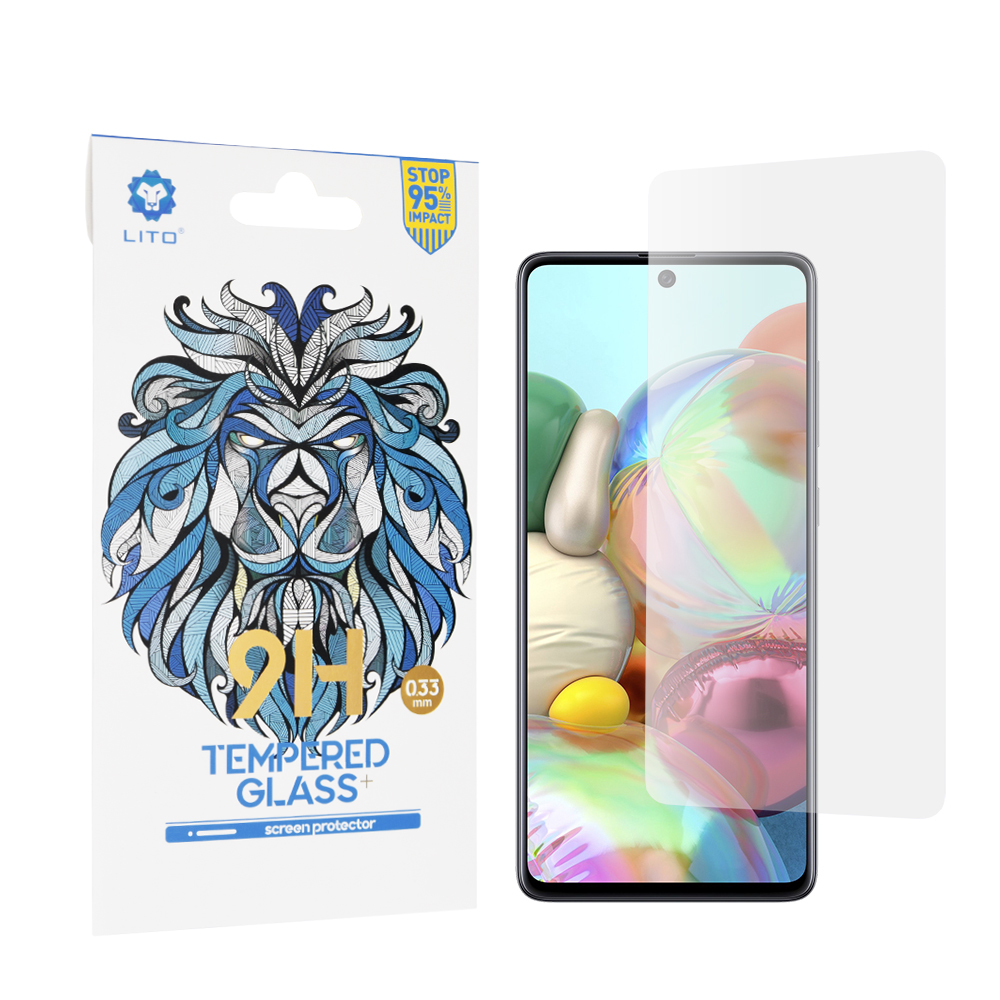 Lito 2.5D Klasické tvrdené Sklo - Samsung Galaxy A71 4G / A71 5G / M51 / Note 10 Lite - transparentná KF233341