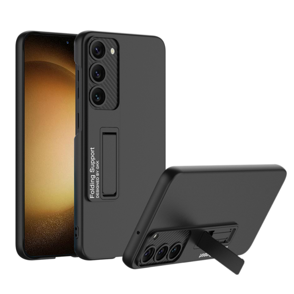 GKK 360 puzdro [Bez ochrany displeja] - Samsung Galaxy S23 Plus - Čierne KF2311996