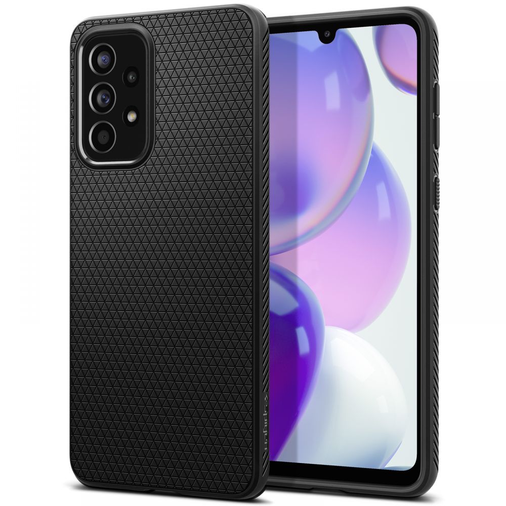 Spigen Liquid Air ochranný kryt na - Samsung Galaxy A33 5G - Čierna KF238715