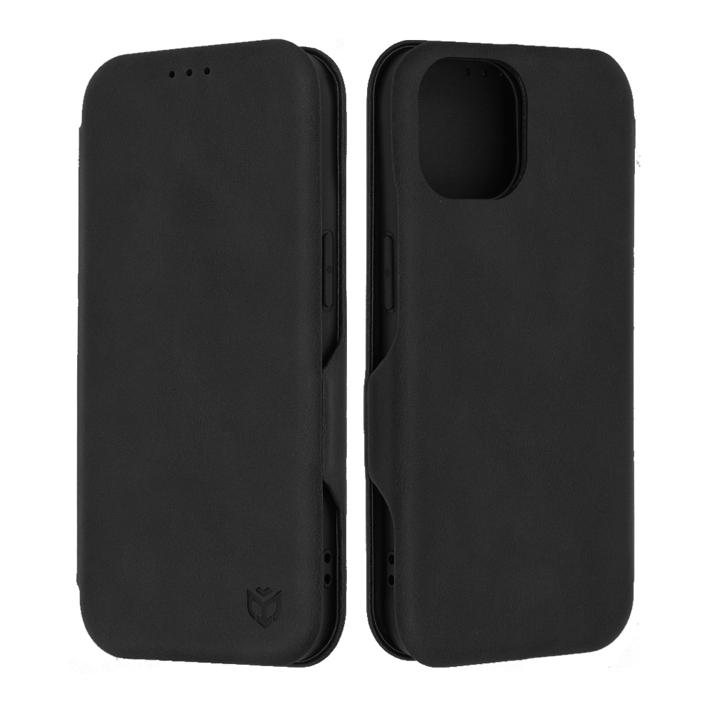 Techsuit Safe Wallet Plus otvárací obal na - iPhone 15 - čierna KF2314136