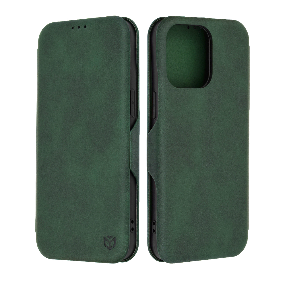 Techsuit Safe Wallet Plus otvárací obal na - iPhone 15 pro Max - Green KF2314143
