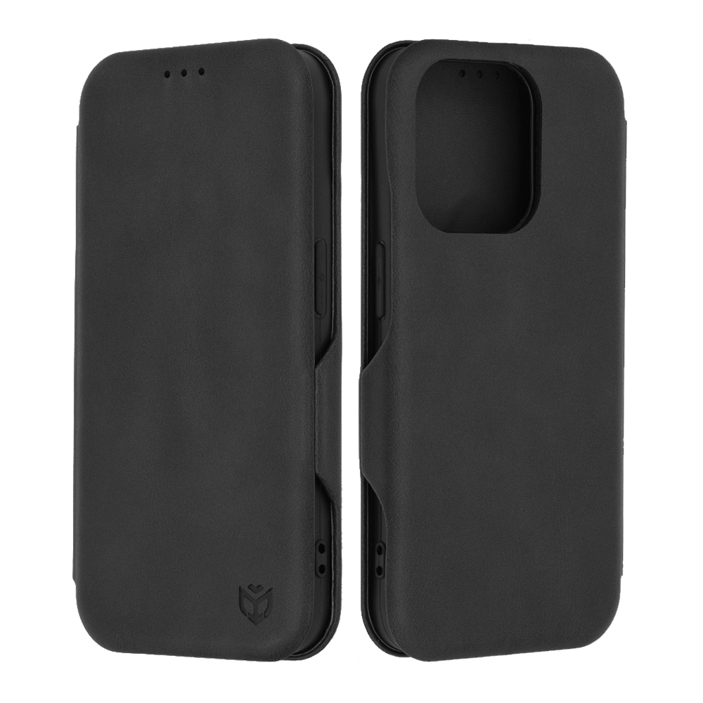 Techsuit Safe Wallet Plus otvárací obal na - iPhone 15 pro - čierna KF2314138