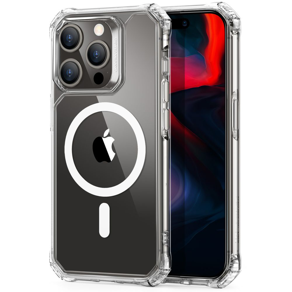 ESR Air Armor kryt na telefón HaloLock - iPhone 15 pro Max - transparentná KF2314691