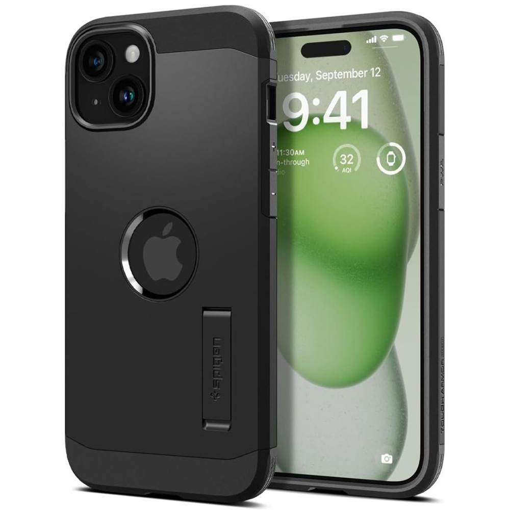 Spigen Tough Armor MagSafe obal na - iPhone 15 - Čierna KF2315001