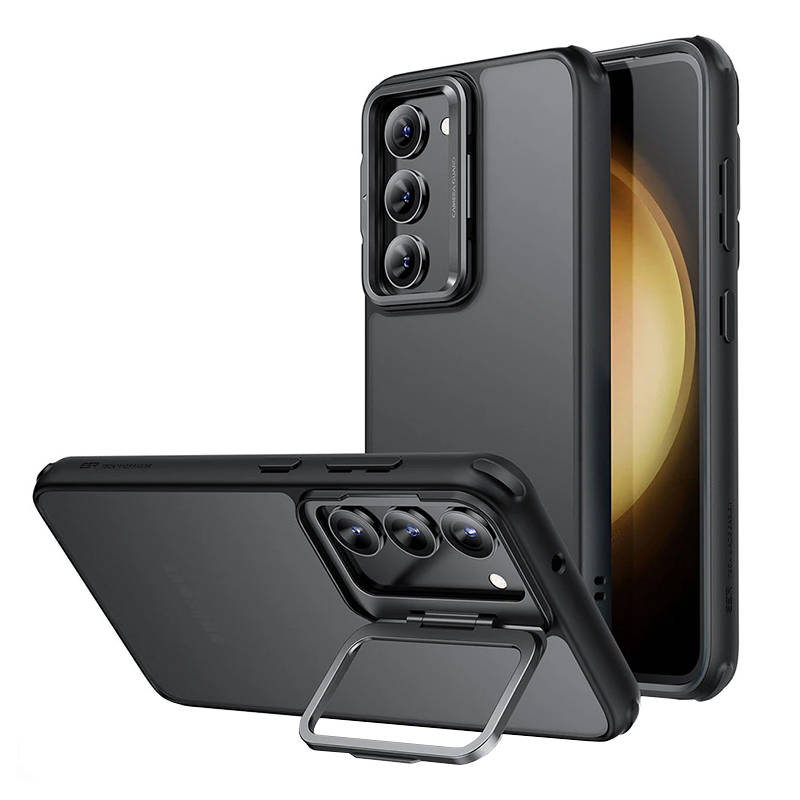 ESR Classic Kickstand ochranný kryt pre Samsung S23 (čierna) 31796-uniw