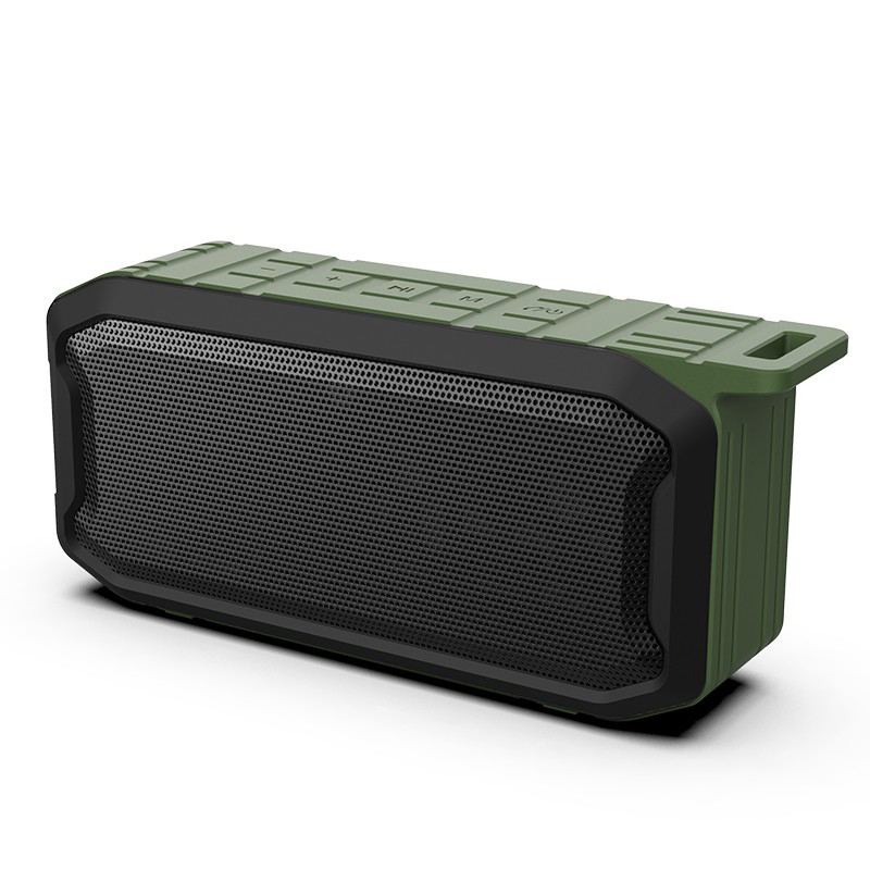 E-shop Bomba Bluetooth prenosný reproduktor anti-drop s FM, AUX, SD, USB, HandsFree X2 Farba: Zelená