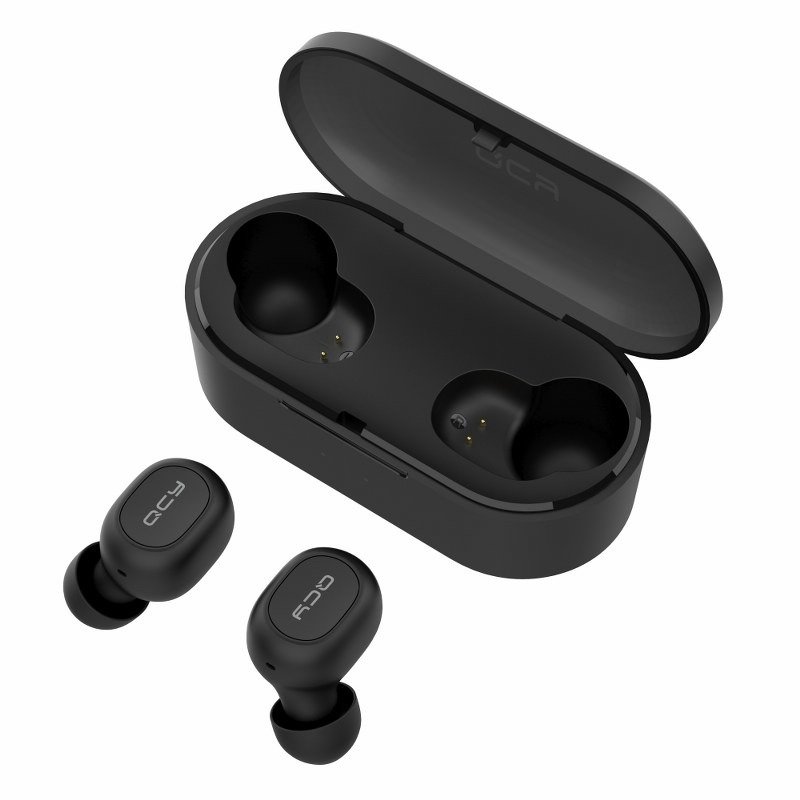 QCY Bezdrôtové slúchadlá TWS T2C Bluetooth V5.0 (čierna)