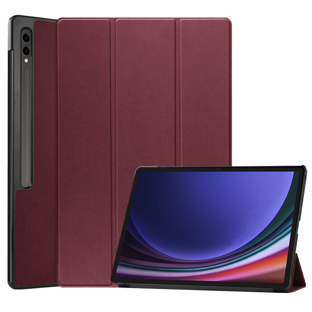 Techsuit Foldpro ochranné puzdro pre - Samsung Galaxy Tab S9 Plus / S9 FE Plus - Červená KF2313827