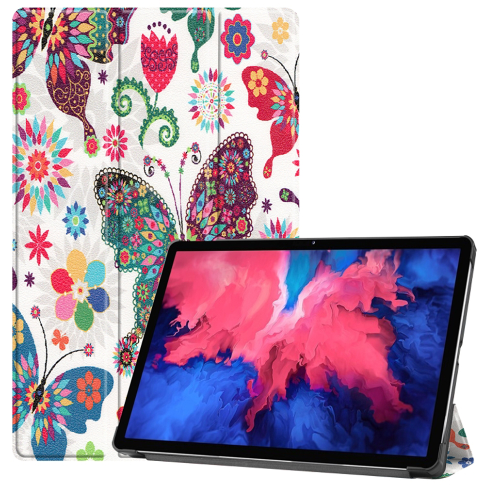 Techsuit Foldpro ochranné puzdro pre - Lenovo Tab P11 (TB-J606L / TB-J606F) / Tab P11 Plus (TB-J616F / TB-J616X) - Butterfly KF2317005