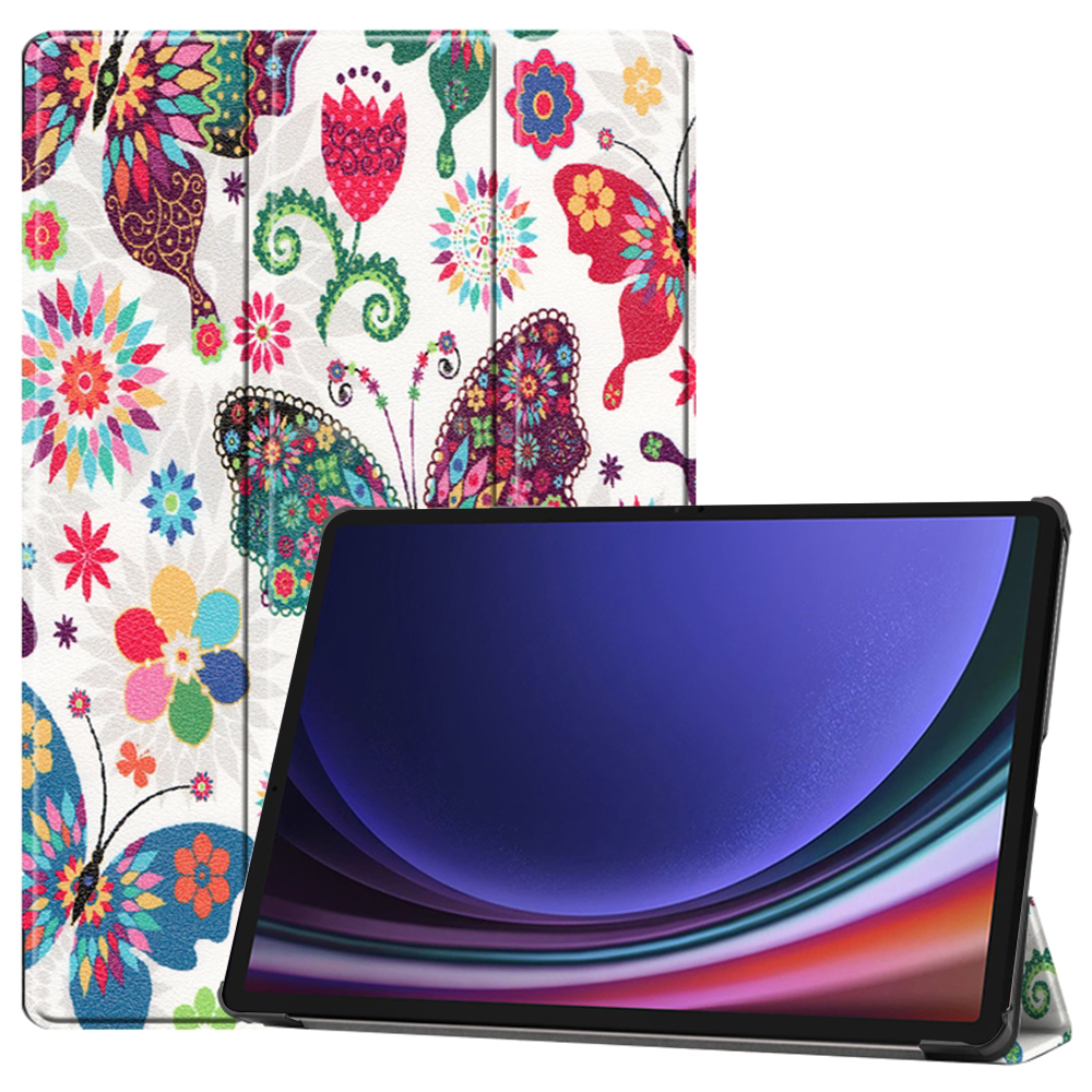 Techsuit Foldpro ochranné puzdro pre - Samsung Galaxy Tab S9 Plus / S9 FE Plus - Butterfly KF2317029