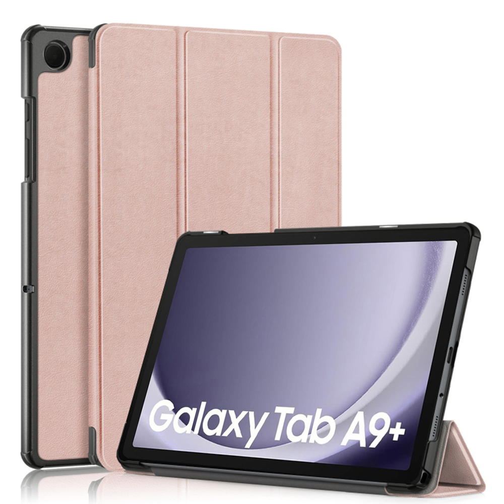 Techsuit Foldpro ochranné puzdro pre - Samsung Galaxy Tab A9 Plus - Ružové zlatá KF2317035