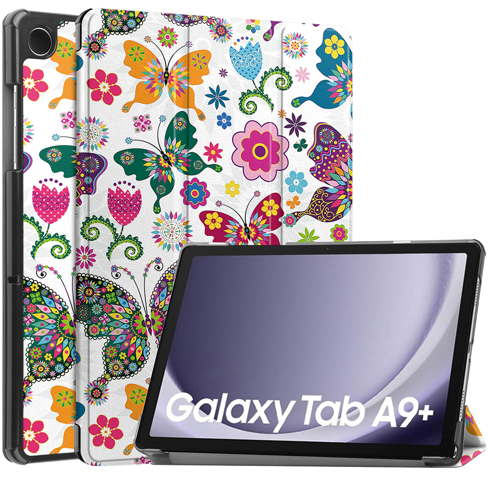Techsuit Foldpro ochranné puzdro pre - Samsung Galaxy Tab A9 Plus - Butterfly KF2317037