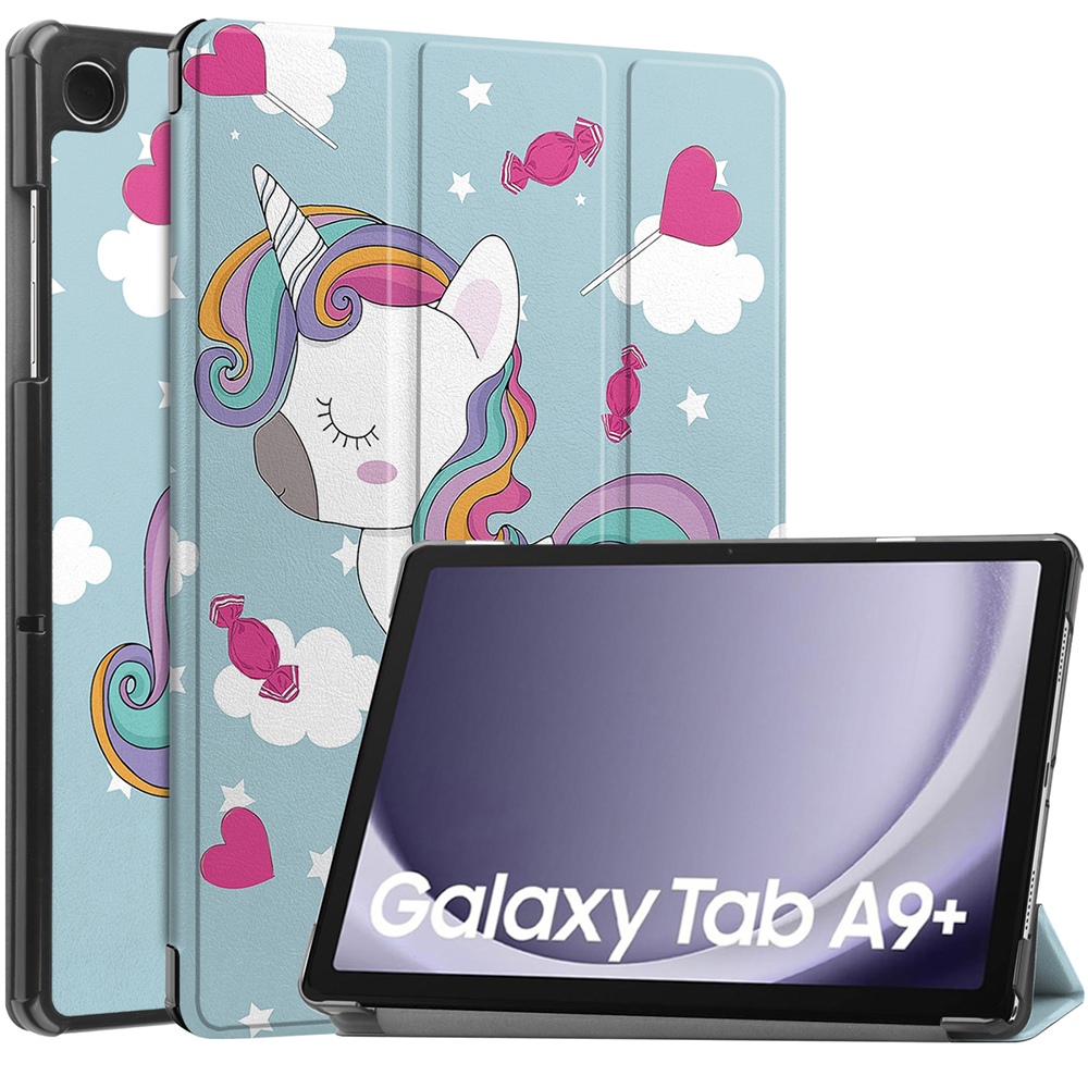 Techsuit Foldpro ochranné puzdro pre - Samsung Galaxy Tab A9 Plus - Unicorn KF2317038
