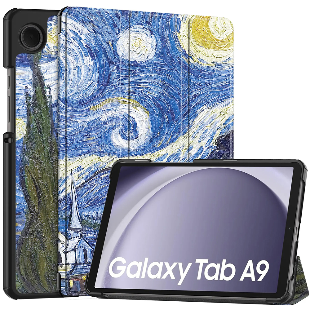 Techsuit Foldpro ochranné puzdro pre - Samsung Galaxy Tab A9 - Starry Night KF2317222