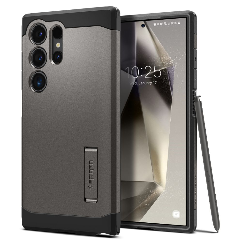 Spigen Tough Armor kryt na - Samsung Galaxy S24 Ultra - Gunmetal KF2318875