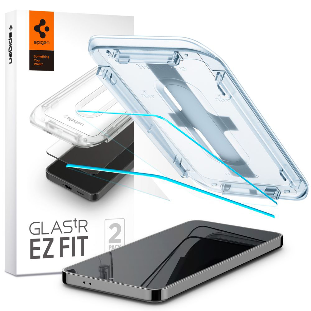 Spigen Glas.tR EZ-FIT ochranné sklo (2 kusy) - Samsung Galaxy S24 - transparentná KF2318896