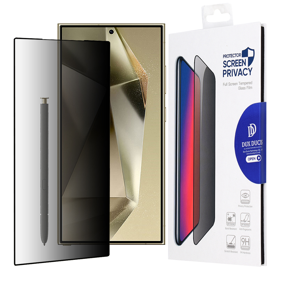 Dux Ducis Temperované sklo Privacy pre - Samsung Galaxy S24 Ultra - čierna KF2318449
