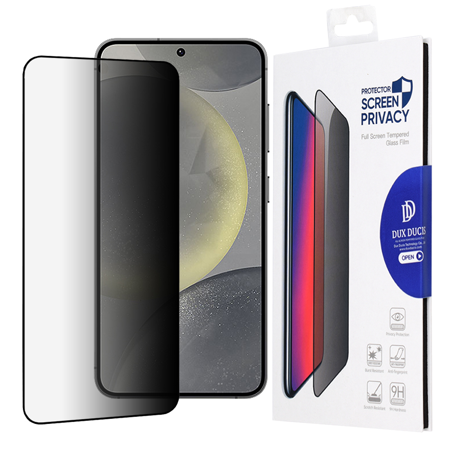 Dux Ducis Temperované sklo Privacy pre - Samsung Galaxy S24 - čierna KF2318451