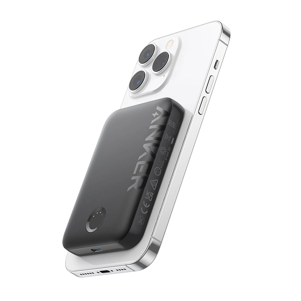 Anker Power Bank 321 (A1616G11) - MagSafe, Type-C, pre iPhone, 5000mAh - čierna KF2318992