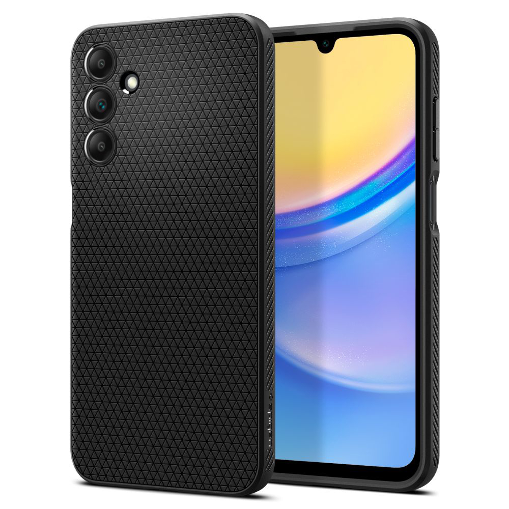 Spigen Liquid Air kryt na - Samsung Galaxy A15 4G / A15 5G - Matná Čierna KF2318280