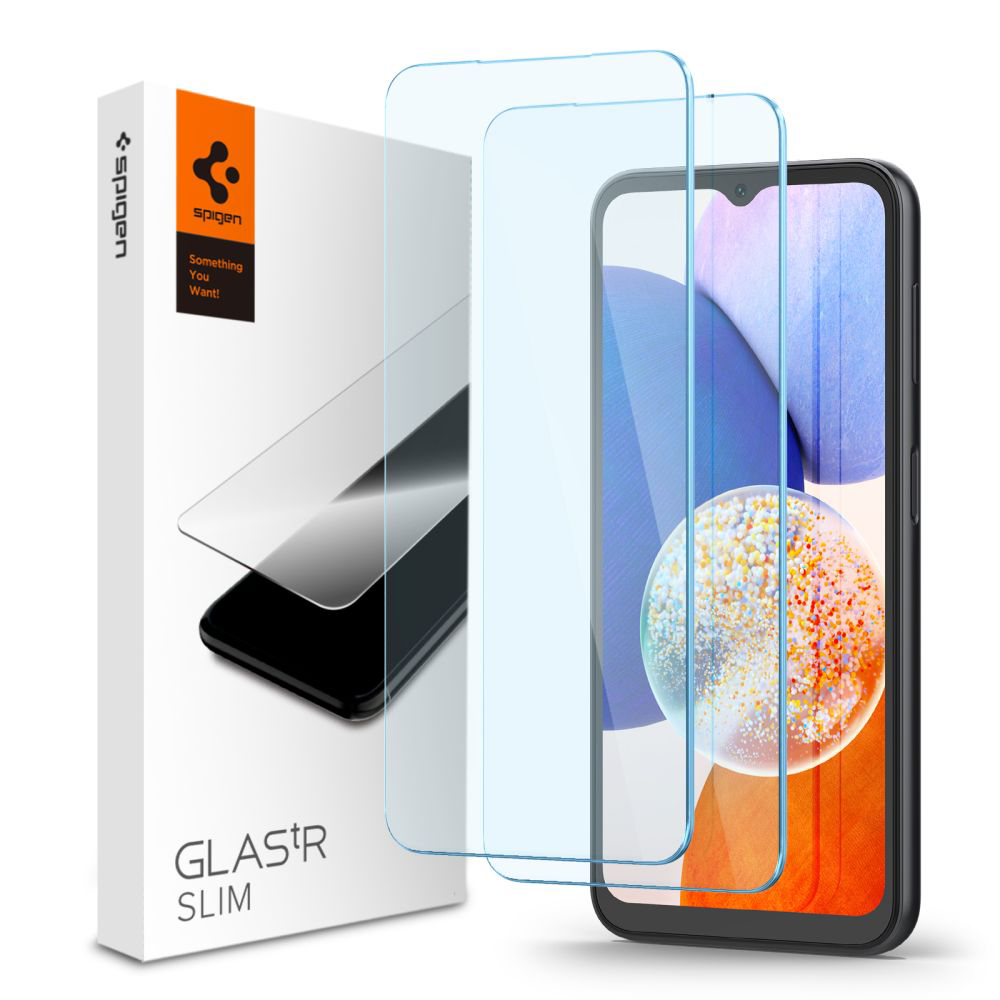 Spigen Glas.tR Slim ochranné sklo - Samsung Galaxy A15 4G / A15 5G / A25 5G / M15 - Priehľadná KF2319006