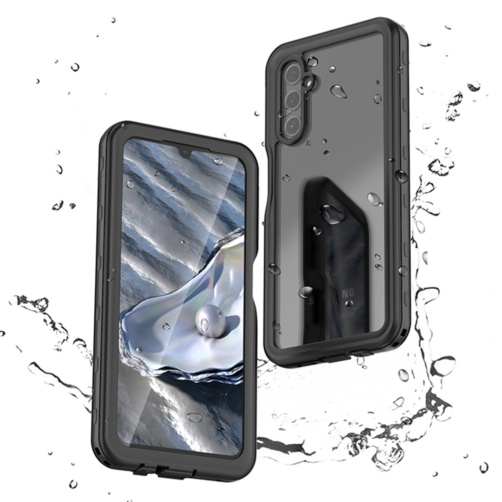 ShellBox Vodotesné puzdro IP68 - Samsung Galaxy A14 4G / A14 5G - Čierne KF2322118
