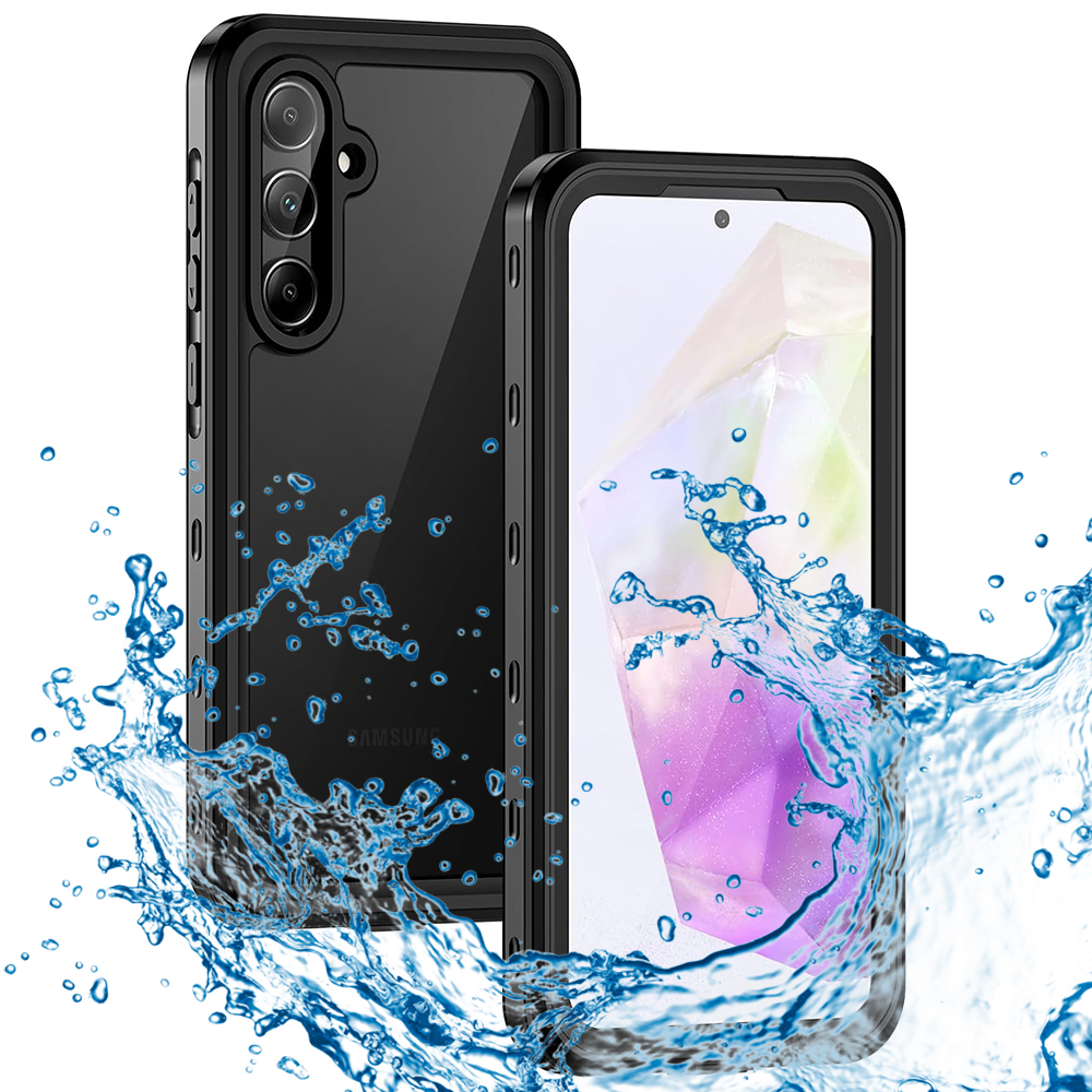 ShellBox Vodotesné puzdro IP68 - Samsung Galaxy A35 5G - Čierna KF2322129