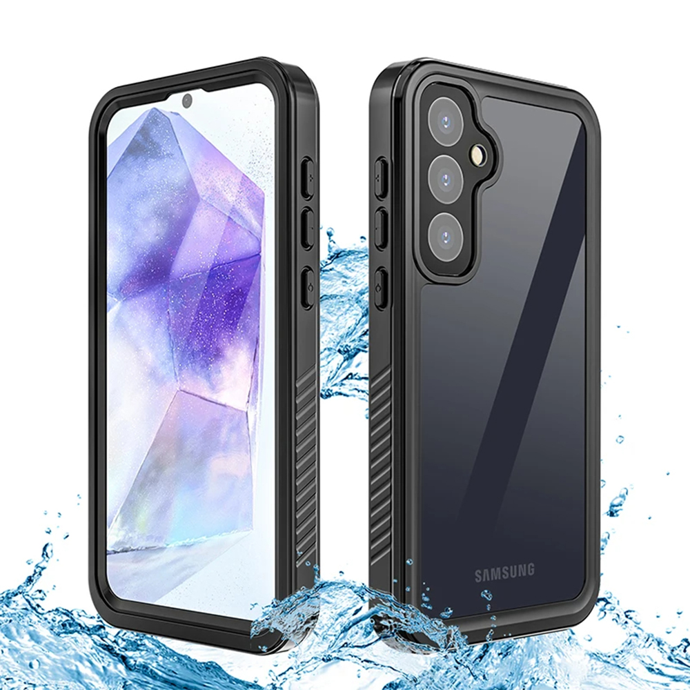 ShellBox Vodotesné puzdro IP68 - Samsung Galaxy A55 5G - Čierna KF2322130